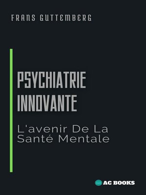 cover image of Psychiatrie Innovante